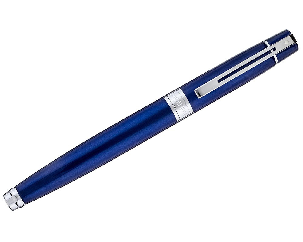 Sheaffer 300 Fountain Pen - Gloss Blue - Cardinal Pens & Paper