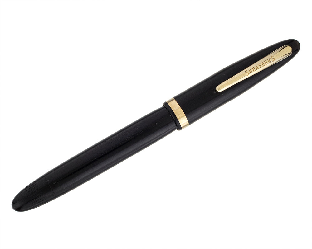 Sheaffer Craftsman Touchdown - Black, 14kt Fine Nib (2025-1108-11