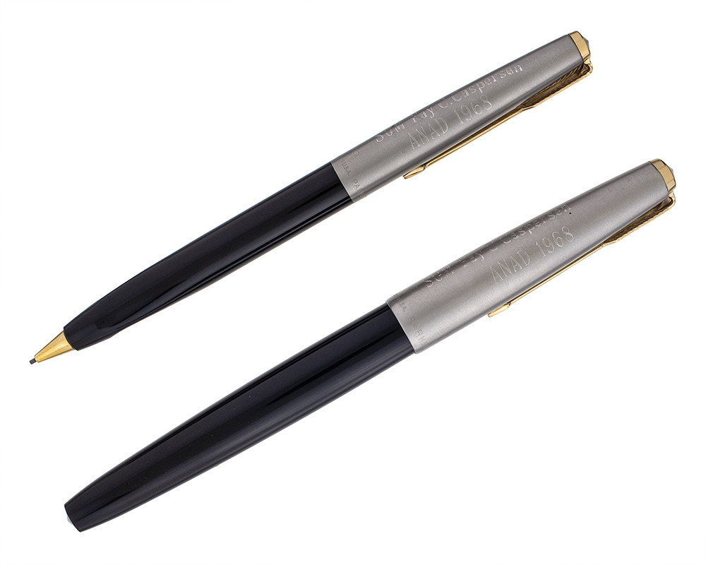 Parker VP Fountain Pen and Mechanical Pencil Set - Black (2026