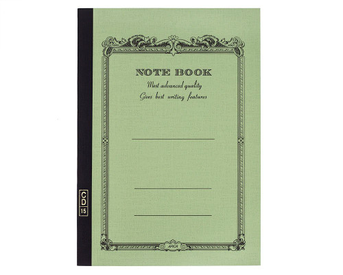 APICA CD15 Notebook - B5, Lined - Green