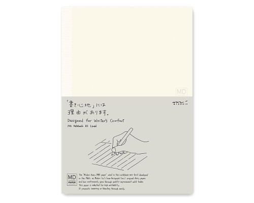 Midori MD Notebook - A5, Lined - Ivory