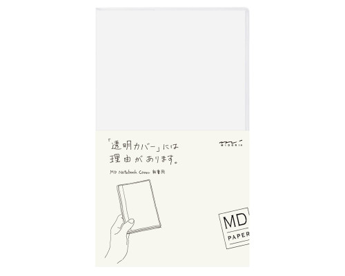 Midori MD Notebook Cover - B6 Slim - Clear