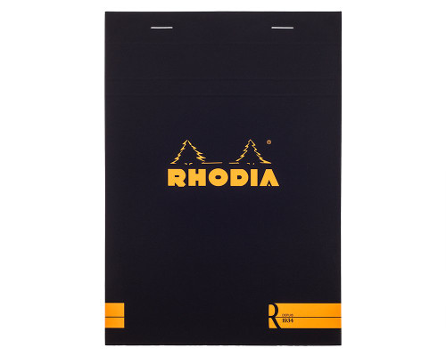 Rhodia No. 16 Premium Notepad - A5, Lined - Black