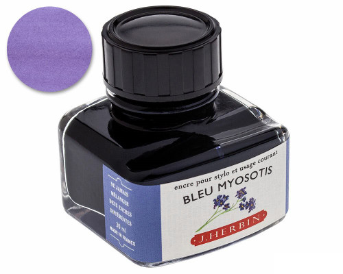 Jacques Herbin Bleu Myosotis Ink (30ml Bottle)