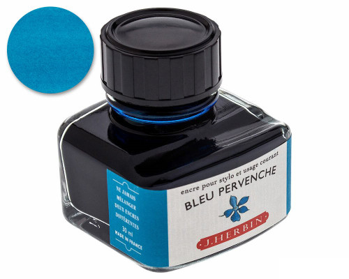 Jacques Herbin Bleu Pervenche Ink (30ml Bottle)