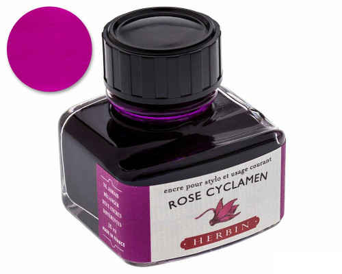 Herbin Rose Cyclamen Ink (30ml Bottle)
