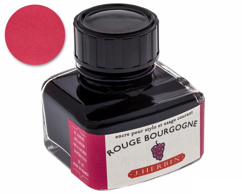 Jacques Herbin Rouge Bourgogne Ink (30ml Bottle)