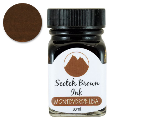 Monteverde Scotch Brown Ink (30ml Bottle)