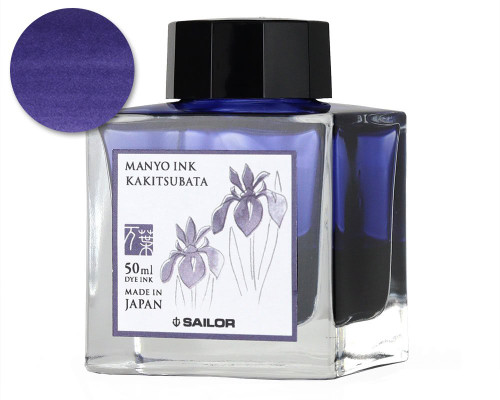 Sailor Manyo Kakitsubata Ink (50ml Bottle)