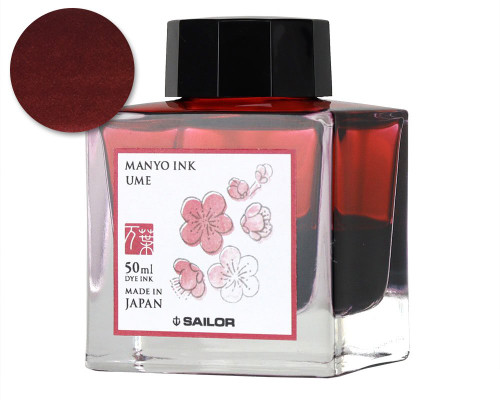 Sailor Manyo Ume Ink (50ml Bottle)