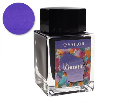 Sailor US 50 State Ink Series - Wisconsin (20ml Bottle)