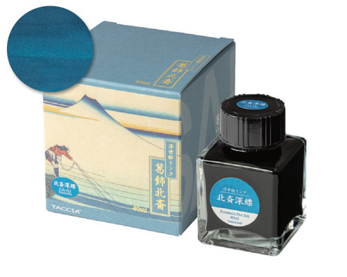 Taccia Ukiyo-e Hokusai-Fukakihanada Ink (40ml Bottle)