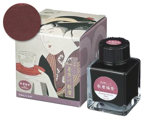 Taccia Ukiyo-e Utamaro-Umemurasaki Ink (40ml Bottle)