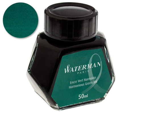 Waterman Harmonious Green Ink (50ml Bottle)