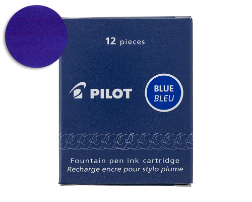 Pilot Namiki Blue Ink Cartridges (12 Pack)