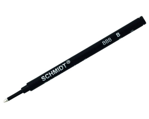 Schmidt Ceramic 888 Rollerball Refill - Black, Broad