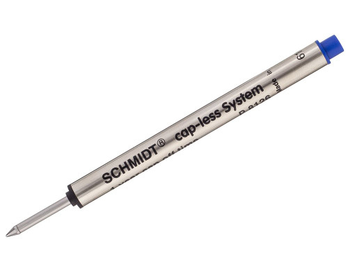 Schmidt P8126 Short Capless Rollerball Refill - Blue, Fine