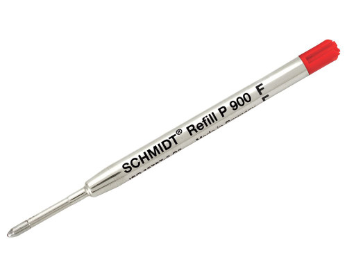 Schmidt P900 Ballpoint Refill - Red, Fine