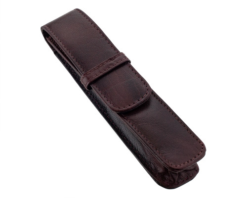 Girologio 1 Pen Case - Oxblood