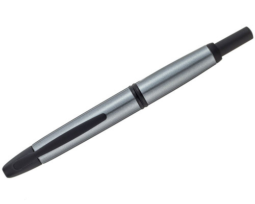 Pilot Vanishing Point Fountain Pen - Gun Metal Gray with Matte Black Trim