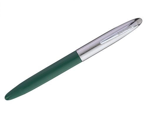 Sheaffer Touchdown - Green with Steel Cap, Steel Fine Nib (2025-0701-44)