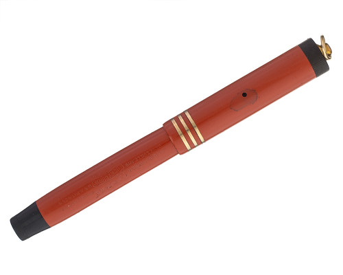 Parker Lady Duofold - Orange, 14kt Fine Nib (2025-0701-56)