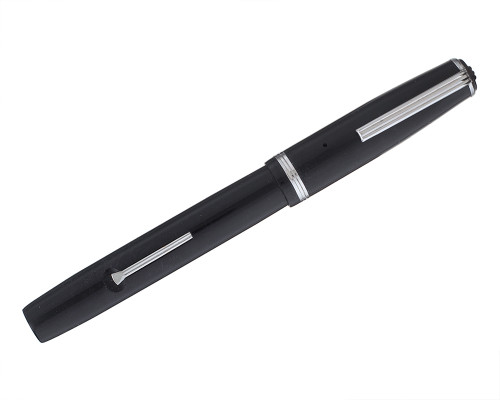 Esterbrook Transitional Model J - Black, 3 Ribbed Jewel. 2968 Broad Nib (2025-0701-310)