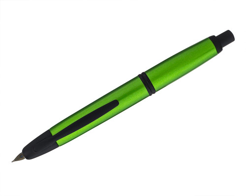 Pilot Vanishing Point Fountain Pen - Metallic Green (2025-0701-470)