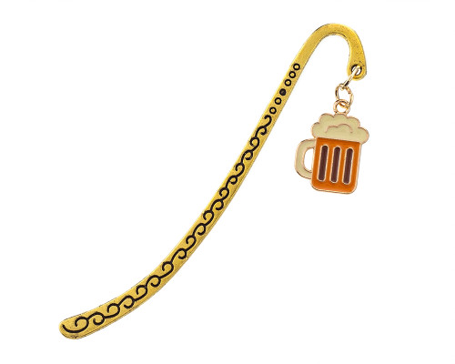 Cardinal Pens Bookmark - Gold, Beer Stein