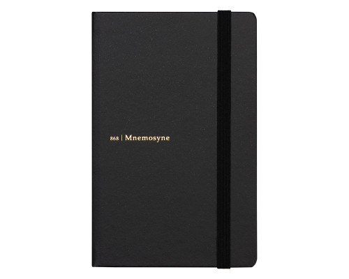 Maruman Mnemosyne N868 Journal - A6, Dot Grid - Black