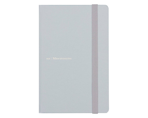Maruman Mnemosyne N867 Journal - A6, Lined - Light Grey - Cardinal