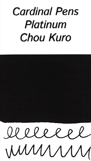 Platinum Chou Kuro Ink Sample (4ml Vial)