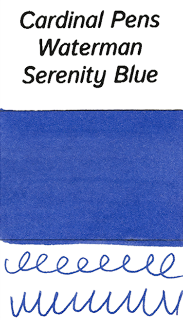 Waterman Serenity Blue Ink Sample (4ml Vial)