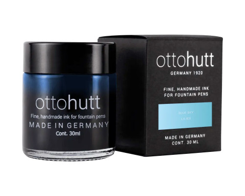 Otto Hutt Blue Sky Scented Ink Bottle