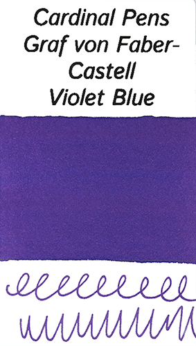 Graf von Faber-Castell Violet Blue Ink Sample (4ml Vial)