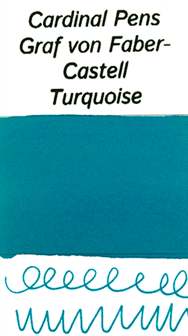 Graf von Faber-Castell Turquoise Ink Sample (4ml Vial)