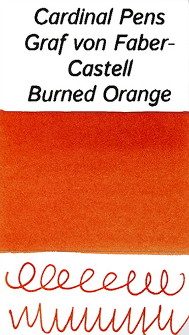 Graf von Faber-Castell Burned Orange Ink Sample (4ml Vial)