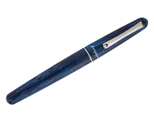 Montegrappa Elmo 01 - Graffiti Sea at Dusk, Steel Broad Nib (2025-1107-09)