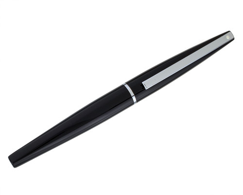 Sheaffer Taranis Fountain Pen - Stormy Night with Chrome Trim, Steel Fine Nib (2025-1113-b8)