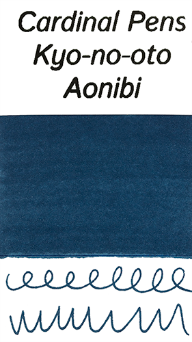 Kyo-no-oto Aonibi Ink Sample (4ml Vial)