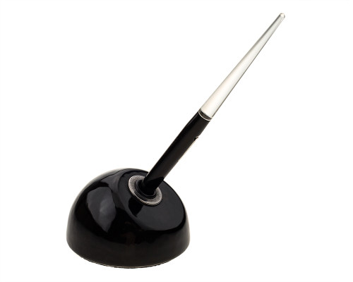 Esterbrook DB112 Desk Set - Black, Black with Clear Taper 9460 Medium Nib (2025-1119-d4)