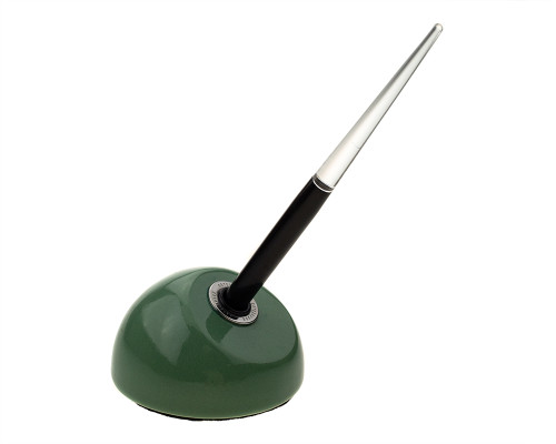 Esterbrook DB116E Desk Set - Sea Green, Black with Clear Taper 9556 Medium Nib (2025-1119-d7)