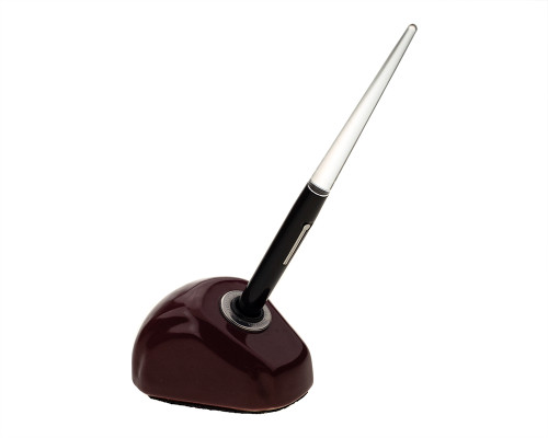 Esterbrook DB117R Desk Set - Rouge Red, Black with Clear Taper 9550 Extra Fine Nib (2025-1119-10)