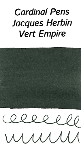 Jacques Herbin Vert Empire Ink Sample (4ml Vial)
