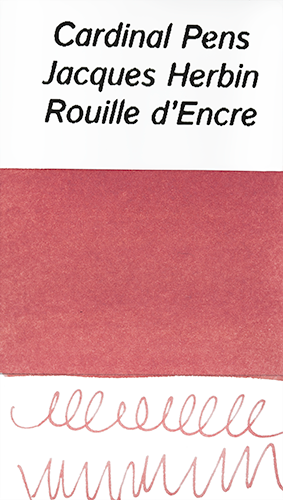 Jacques Herbin Rouille d'Ancre Ink Sample (4ml Vial)