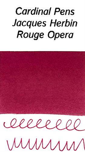 Jacques Herbin Rouge Opera Ink Sample (4ml Vial)
