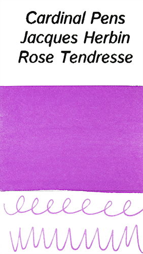Jacques Herbin Rose Tendresse Ink Sample (4ml Vial)