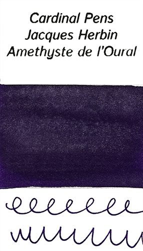 Jacques Herbin 1798 Amethyste de l'Oural Ink Sample (4ml Vial)