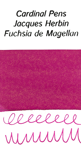 Jacques Herbin 1670 Fuchsia de Magellan Ink Sample (4ml Vial)