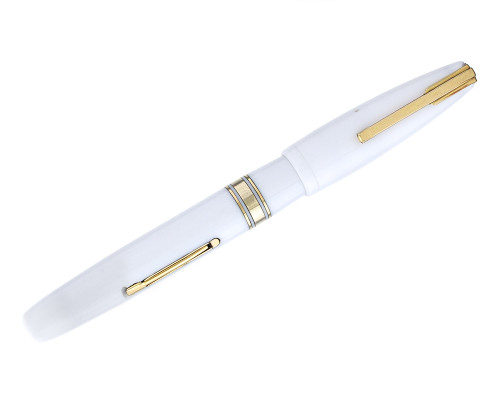 Waterman Hundred Year Fountain Pen - White, 14kt Firm Fine Nib (2025-1202-02)